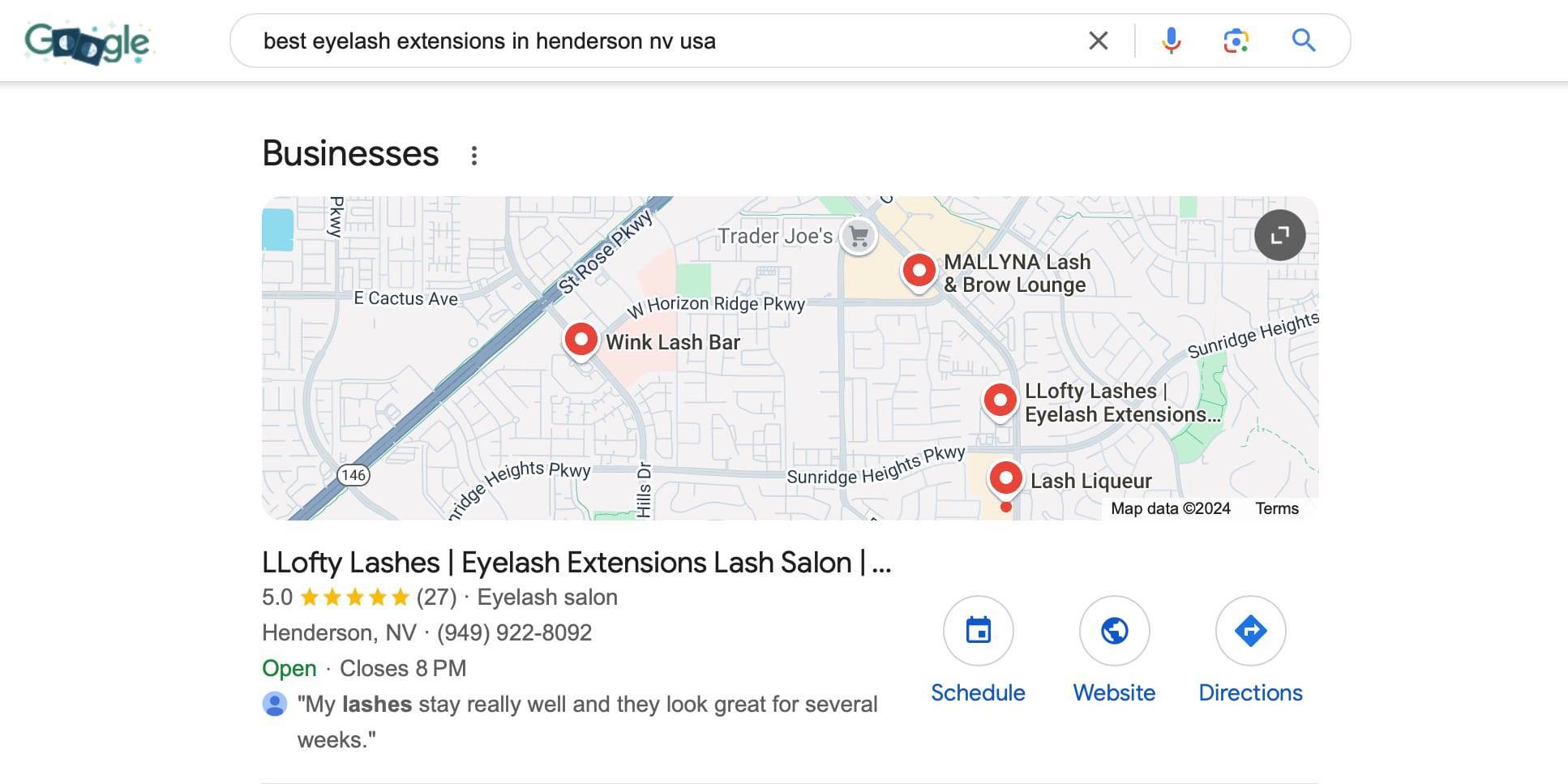 Las Vegas SEO Company - Google Business Profile Optimization